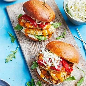 Mushroom Swiss Burger